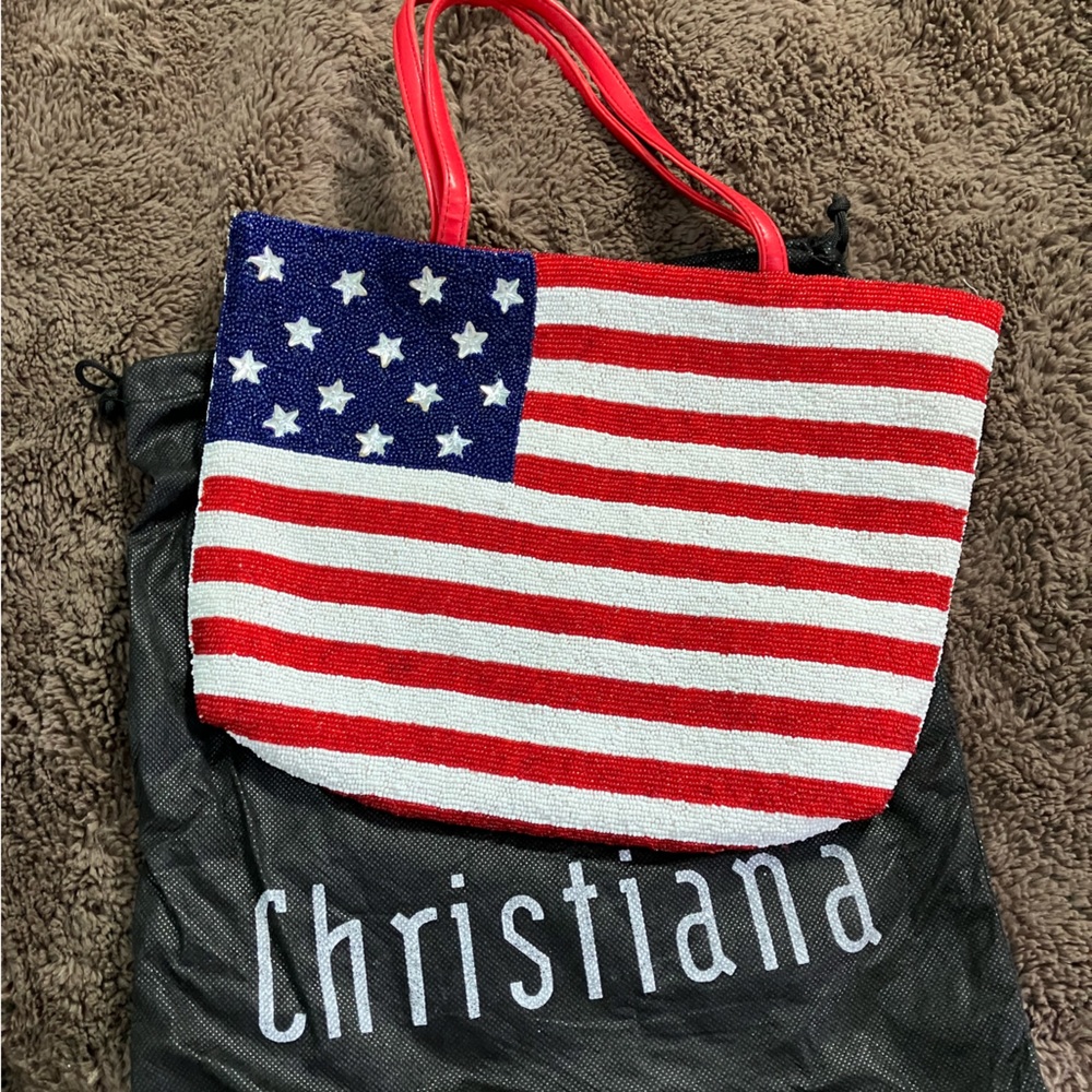 Vintage Christiana beaded purse